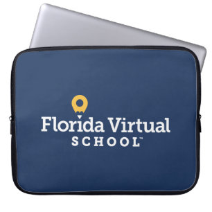 Capa Para Notebook Escola Virtual da Flórida, Marinho