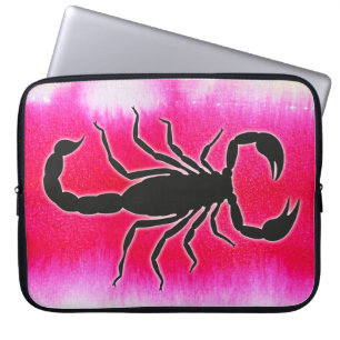 Capa Para Notebook escorpião rosa