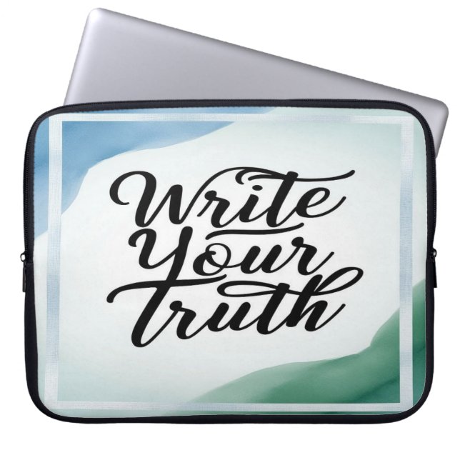 Capa Para Notebook Escreva Sua Verdade (Frente)