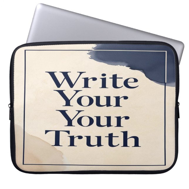 Capa Para Notebook Escreva Sua Verdade opção 2 (Frente)