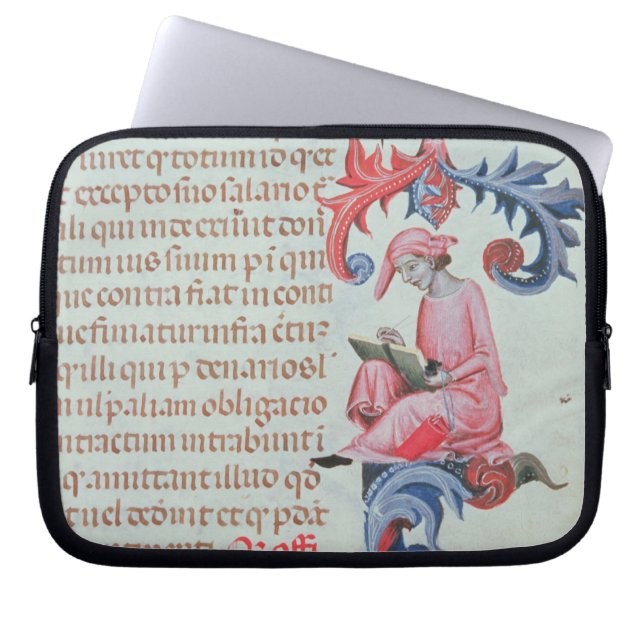 Capa Para Notebook Escrevente ou chronicler, possivelmente um retrato (Frente)