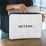 Capa Para Notebook Escritor<br><div class="desc">Bolsa de laptop de Escritor</div>