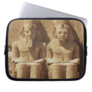 Capa Para Notebook Escultura em Abu Simbel - Cairo, Egito