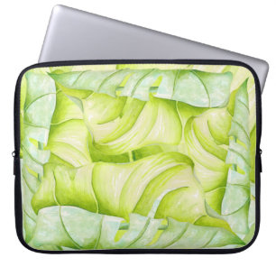 Capa Para Notebook Esculturas de folha numa Bolsa de laptop (1)