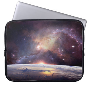 Capa Para Notebook Escuro do cosmos infinito da Galáxia
