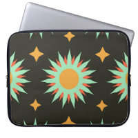 Esotérica elegante forma uma arte de padrão contín