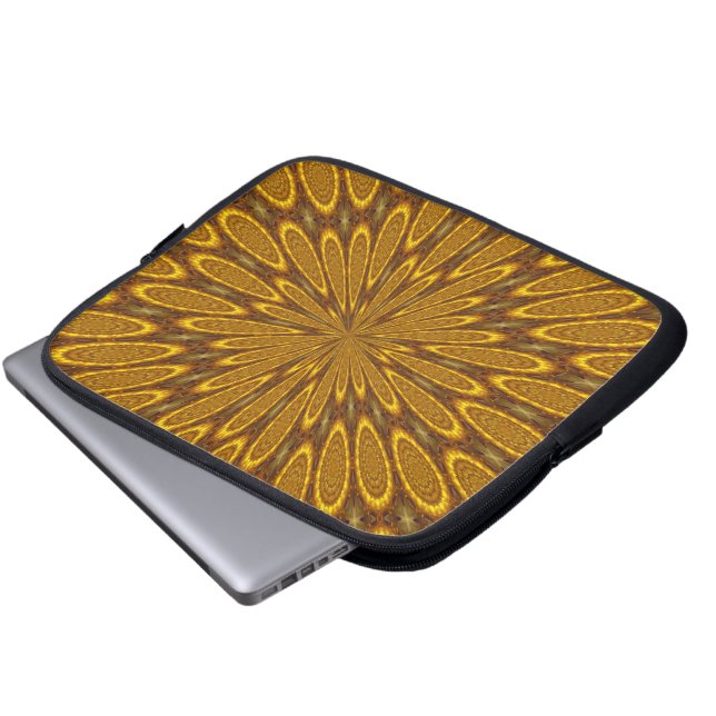 Capa Para Notebook Espaço Dourado (Frente Inferior)