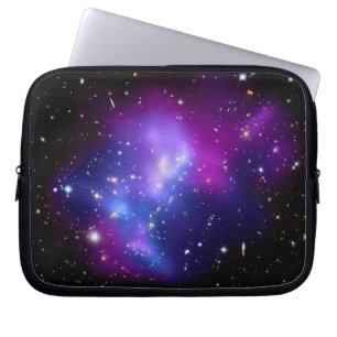 Capa Para Notebook Espaço roxo do conjunto J0717 da galáxia