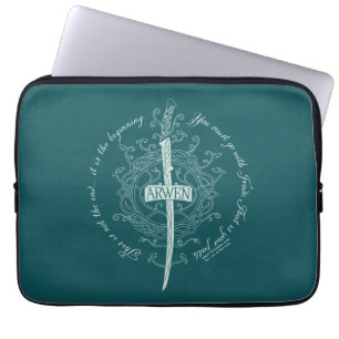 Capa Para Notebook Espada Élfica ARWEN™ Citação
