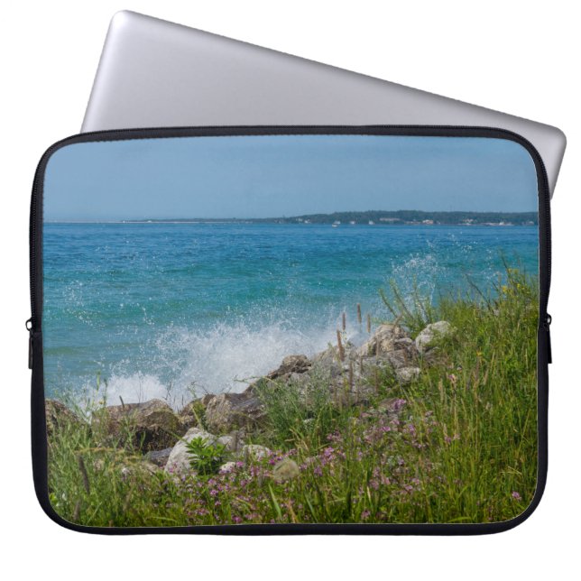 Capa Para Notebook Espalhamento Em Mackinac (Frente)