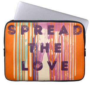 Capa Para Notebook Espalhar O Amor Derreteu Cores Positivas