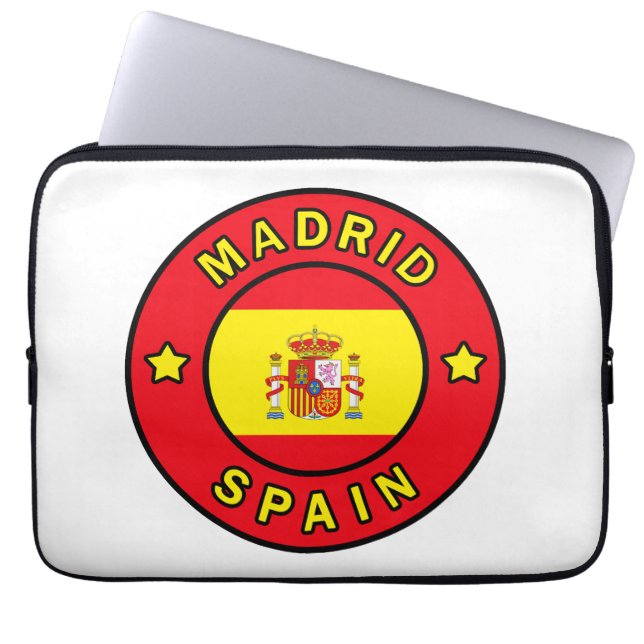 Capa Para Notebook Espanha de Madrid (Frente)
