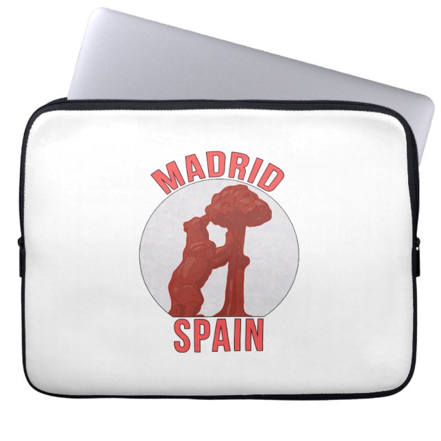 Capa Para Notebook Espanha de Madrid (Frente)