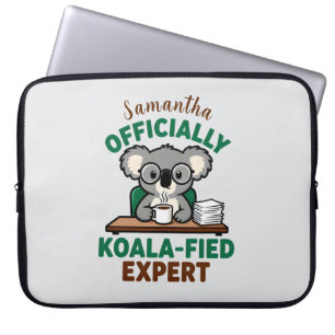 Capa Para Notebook Especialista Oficialmente Koala-ificado Piada Dive
