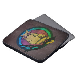 Capa Para Notebook Espectro de Cor do Coruja Noturno