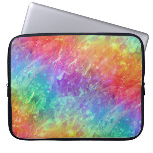 Capa Para Notebook espelcaster - prisma vívido do arco-íris ombre :