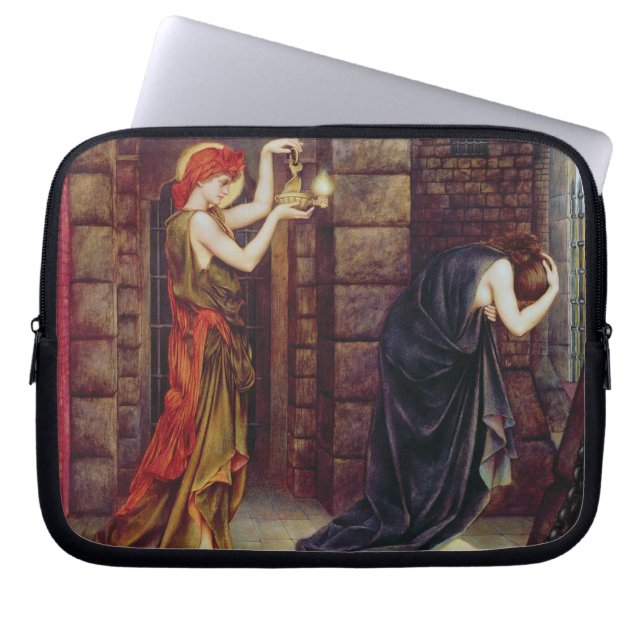 Capa Para Notebook Esperança na prisão do desespero (óleo em canvas) (Frente)