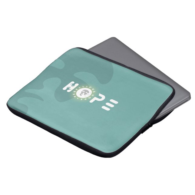 Capa Para Notebook Esperança Rebelde | Bolsa de laptop de 13" (Frente Topo)