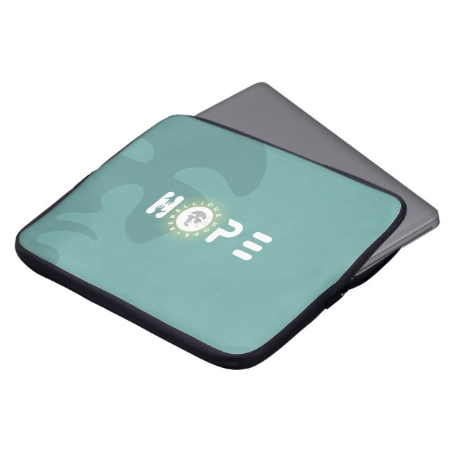 Capa Para Notebook Esperança Rebelde | Bolsa de laptop de 15" (Frente Topo)