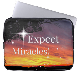 Capa Para Notebook Esperar milagres brilham aspas inspiracionais suns