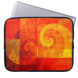 Capa Para Notebook Espirais Antigos de Fundo
