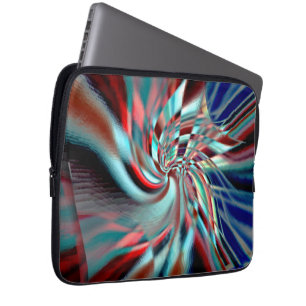 Capa Para Notebook Espiral emergente de um quadrado inclinado, brilha