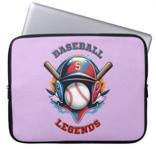Capa Para Notebook Espírito All-Star: Esporte Clássico do Baseball Es