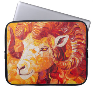 Capa Para Notebook Espírito de Capricórnio Solar Fiery