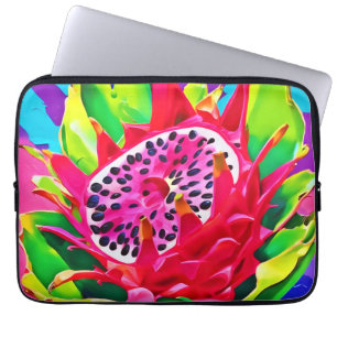 Capa Para Notebook Esplendor de Fruta Neon Dragon