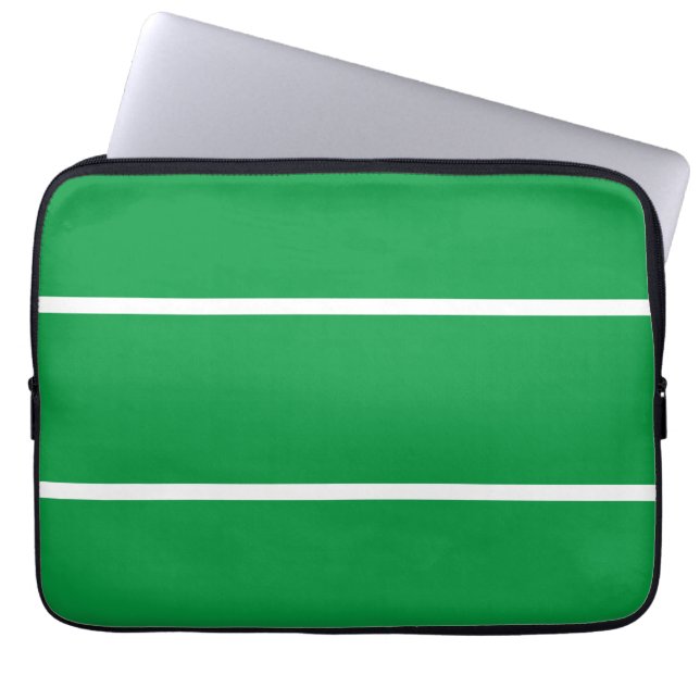Capa Para Notebook Esportes Brancos Estimulantes Kelly Verde Fundo (Frente)