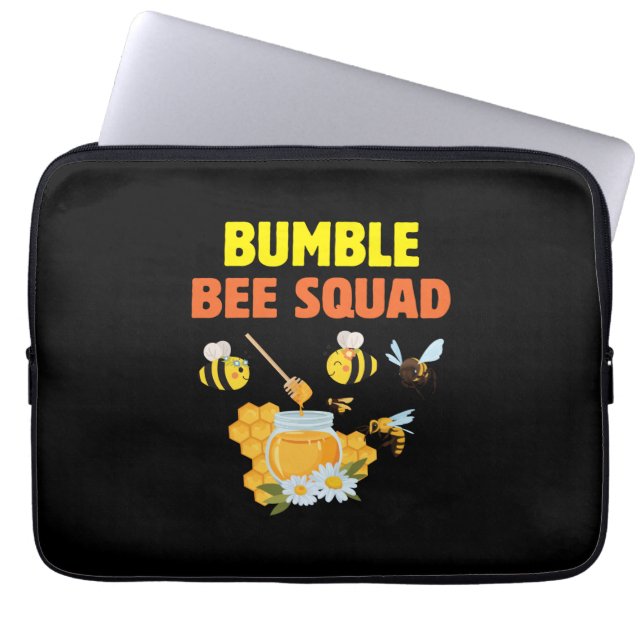 Capa Para Notebook Esquadrão 2 da Beekeeper Art Bumble (Frente)