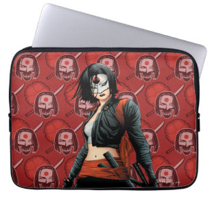 Capa Para Notebook Esquadrão Suicida Katana Quic Book Art