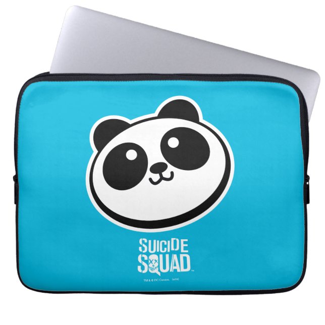 Capa Para Notebook Esquadrão Suicida | Logotipo Panda Purveyors (Frente)