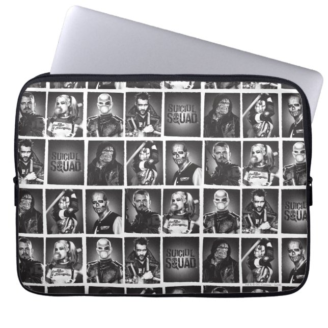 Capa Para Notebook Esquadrão Suicida | Padrão Anuário (Frente)