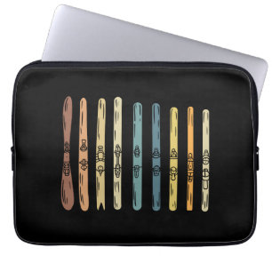 Capa Para Notebook Esqui - Coleção de pranchas de esqui
