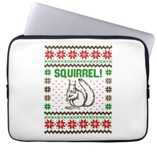 Capa Para Notebook Esquilo Ataca O Suéter Feio Da Família Griswold