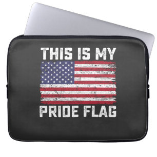 Capa Para Notebook Esta É Minha Bandeira do Orgulho EUA