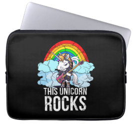 Capa Para Notebook Esta Guitarra do Unicorn Rocks