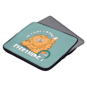 Capa Para Notebook Está tudo bem, estou bem.   15"