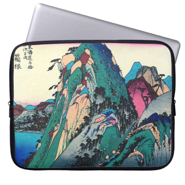 Capa Para Notebook Estação 1833 de Hakone (Frente)
