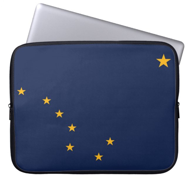 Capa Para Notebook Estado do Alasca, EUA (Frente)