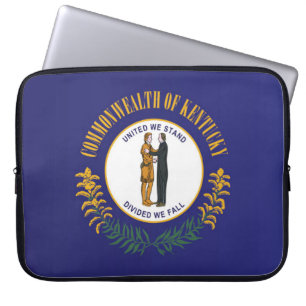 Capa Para Notebook Estado Flag do Kentucky, EUA
