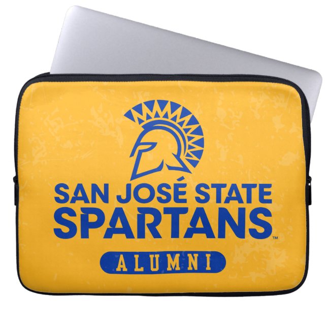 Capa Para Notebook Estado Spartans de San Jose afligido (Frente)