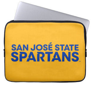Capa Para Notebook Estado Spartans Wordmark de San Jose
