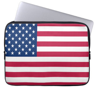 Capa Para Notebook Estados Unidos da América Flag-26976