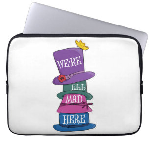 Capa Para Notebook Estamos todos loucos por aqui... odiando Alice no