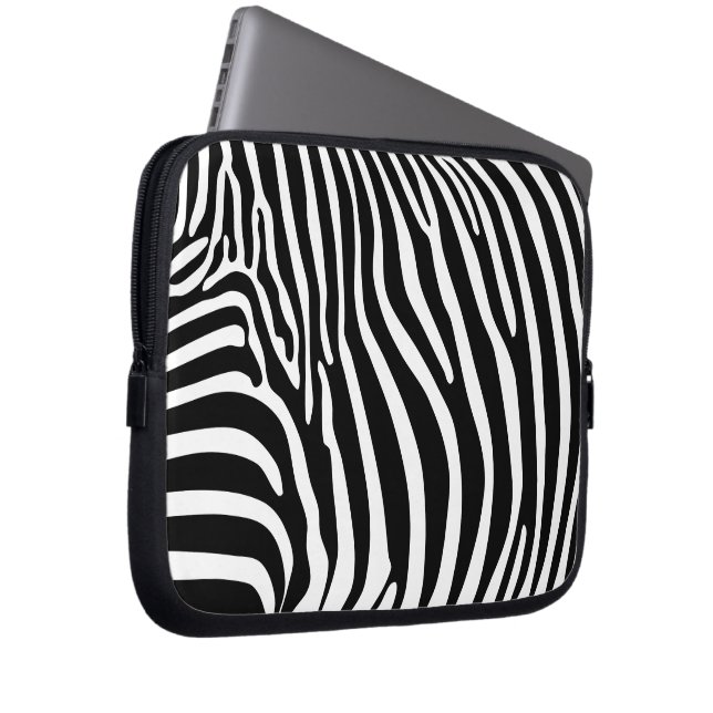 Capa Para Notebook Estampa de Zebra (Frente Esquerda)