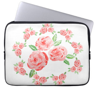 Capa Para Notebook Estas são rosas elegantes de aquarela