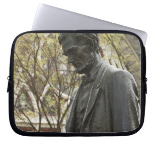 Capa Para Notebook Estátua de Abraham Lincoln, Portland, Oregon