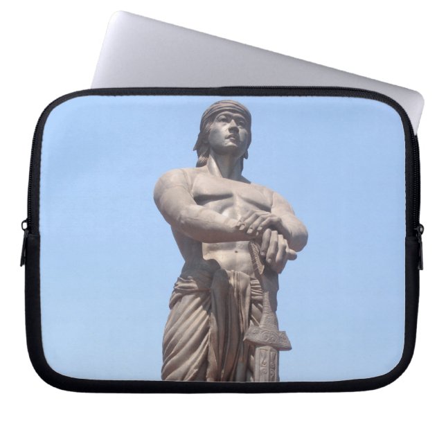 Capa Para Notebook estátua lapu (Frente)